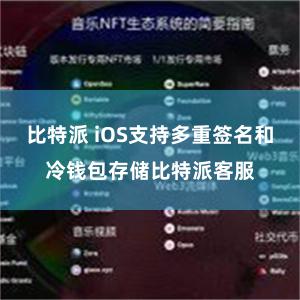 比特派 iOS支持多重签名和冷钱包存储比特派客服